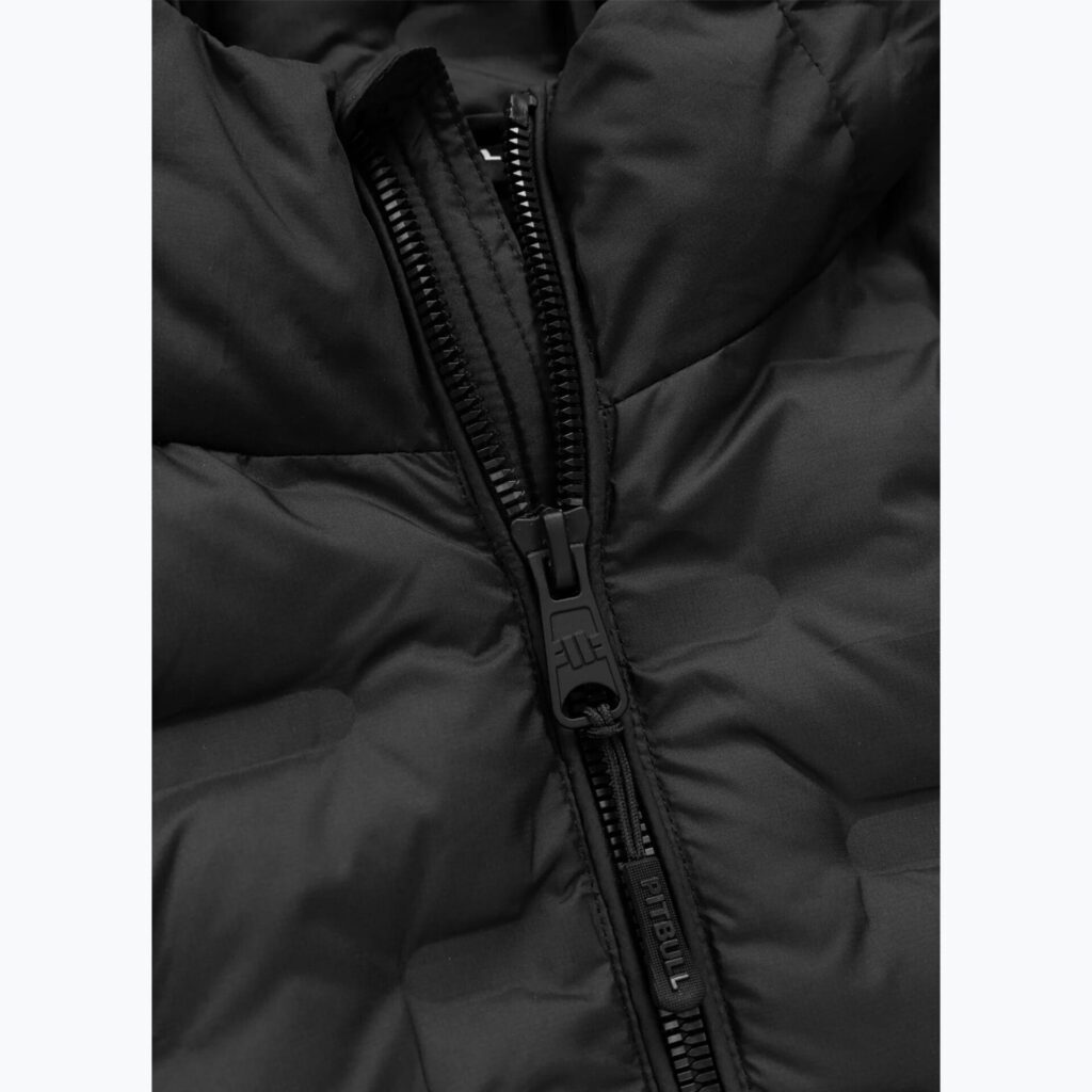 Куртка зимняя мужская Fisk Quilted Hooded black