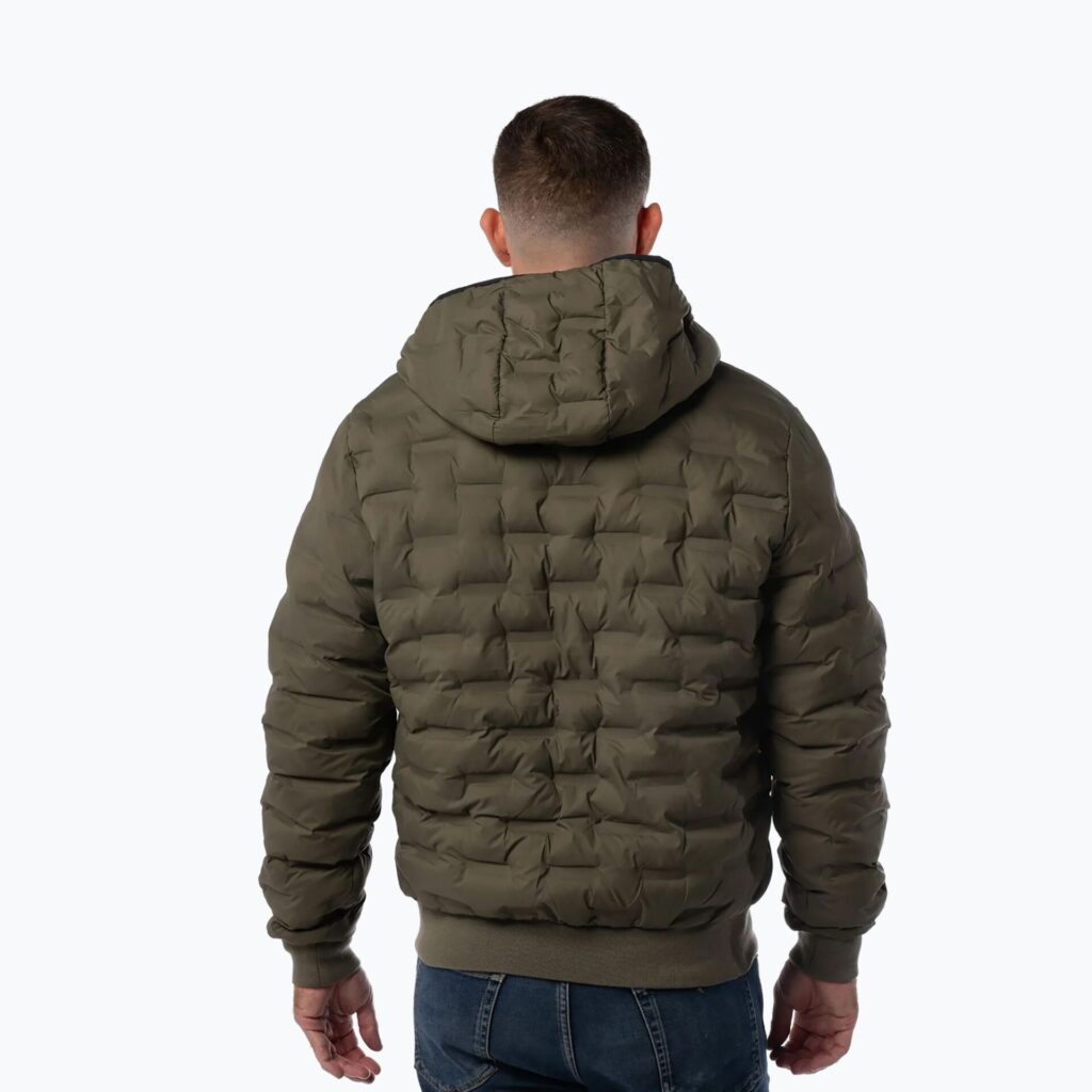 Куртка зимняя мужская Fisk Quilted Hooded olive