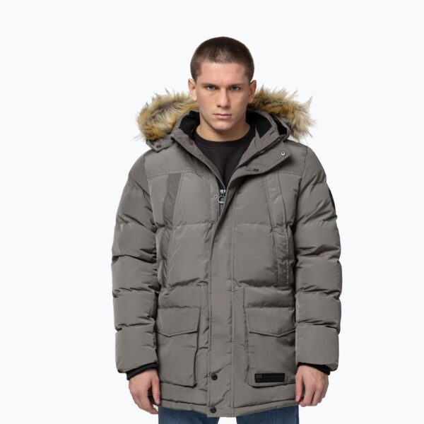 Куртка зимняя мужская Forest Hooded Parka taupe