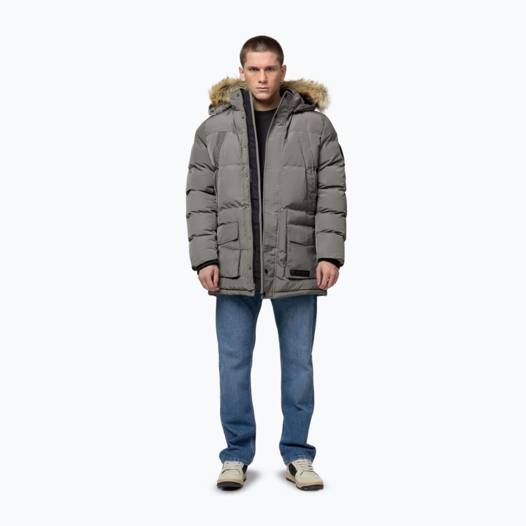 Куртка зимняя мужская Forest Hooded Parka taupe
