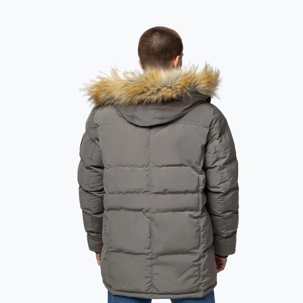Куртка зимняя мужская Forest Hooded Parka taupe
