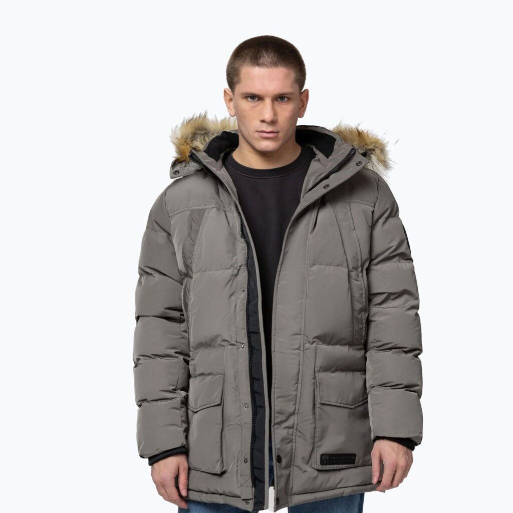 Куртка зимняя мужская Forest Hooded Parka taupe