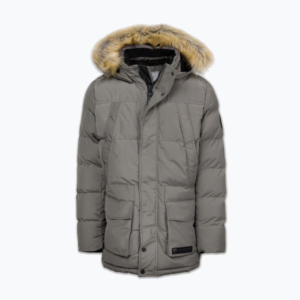 Куртка зимняя мужская Forest Hooded Parka taupe