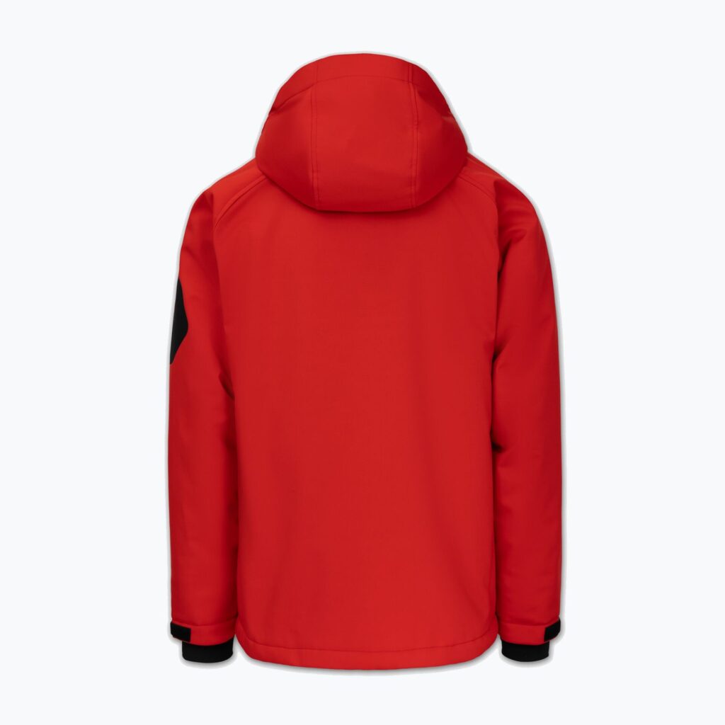 Куртка зимняя мужская Padded Rockfish Hooded fluo/red