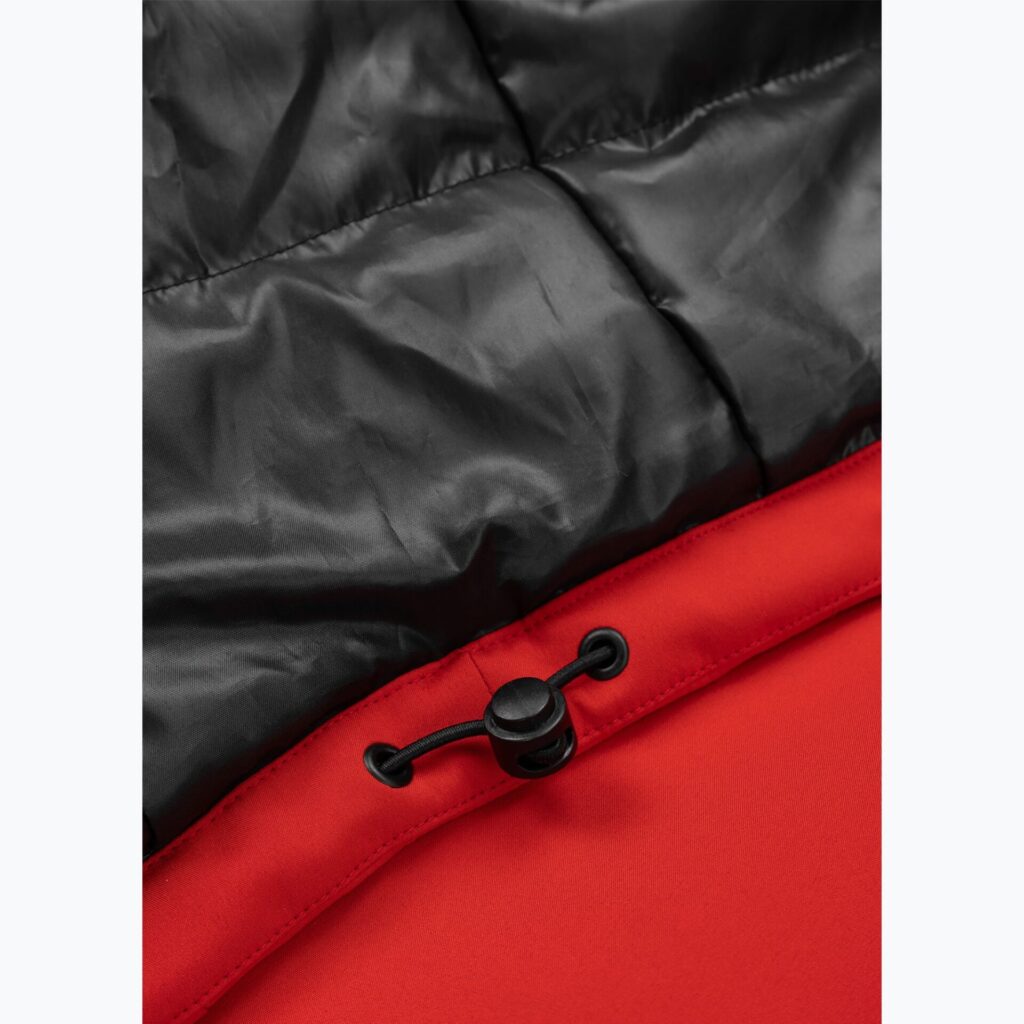 Куртка зимняя мужская Padded Rockfish Hooded fluo/red