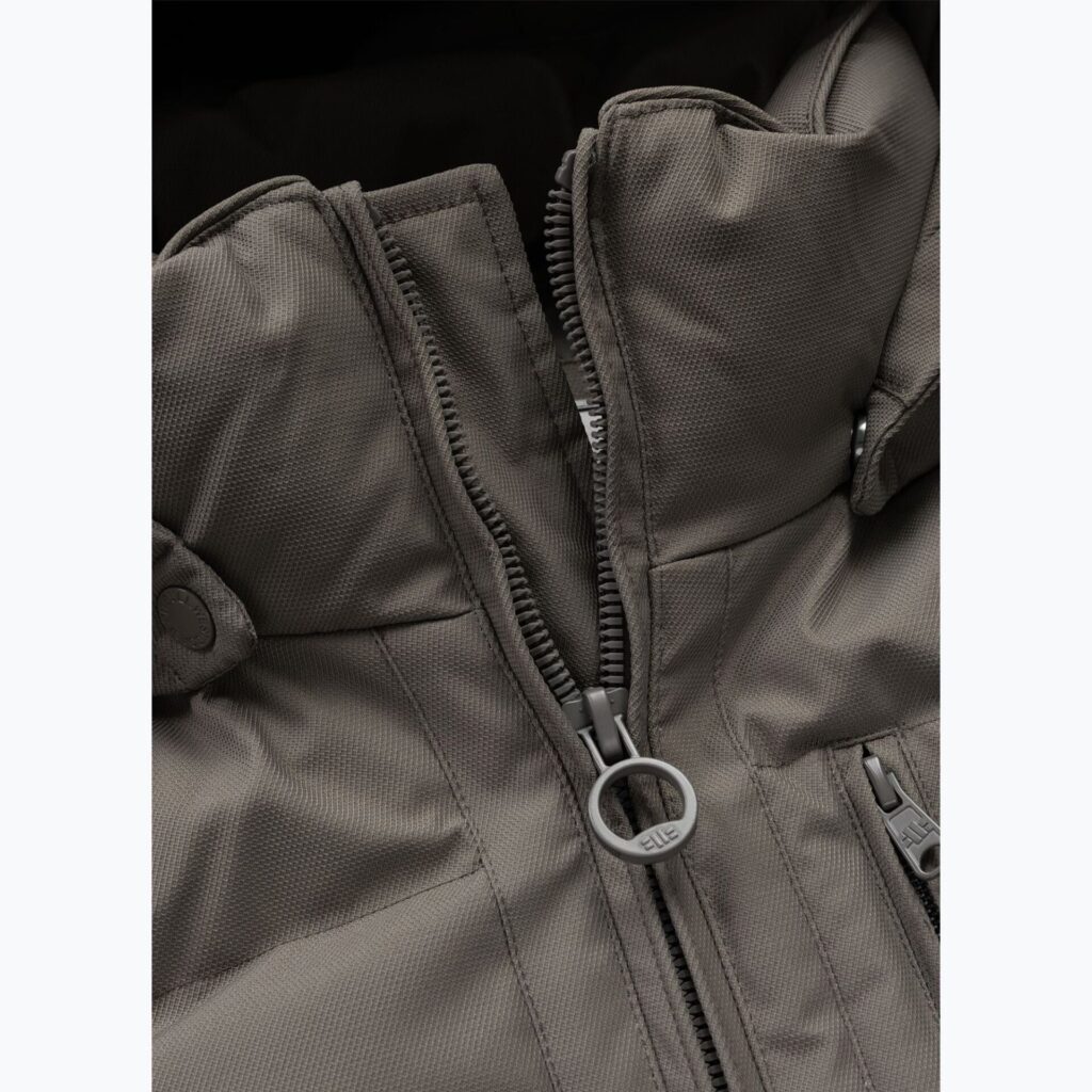 Куртка зимняя мужская Patton Quilted Hooded taupe