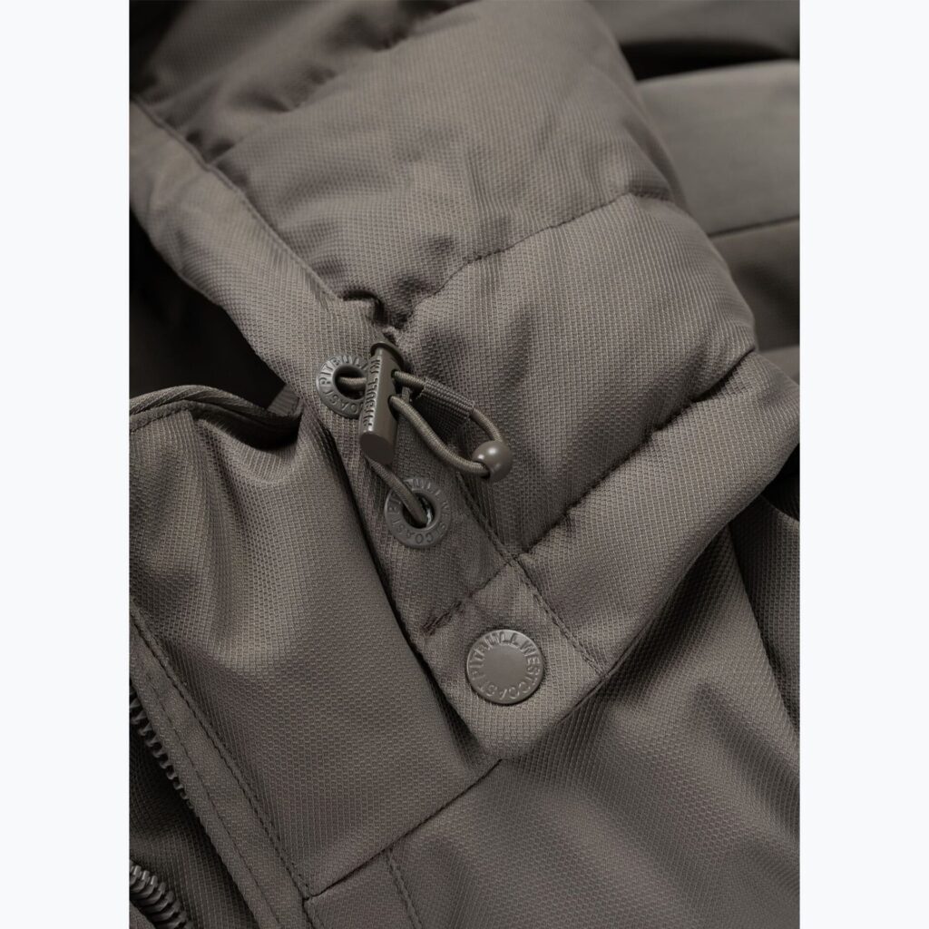 Куртка зимняя мужская Patton Quilted Hooded taupe