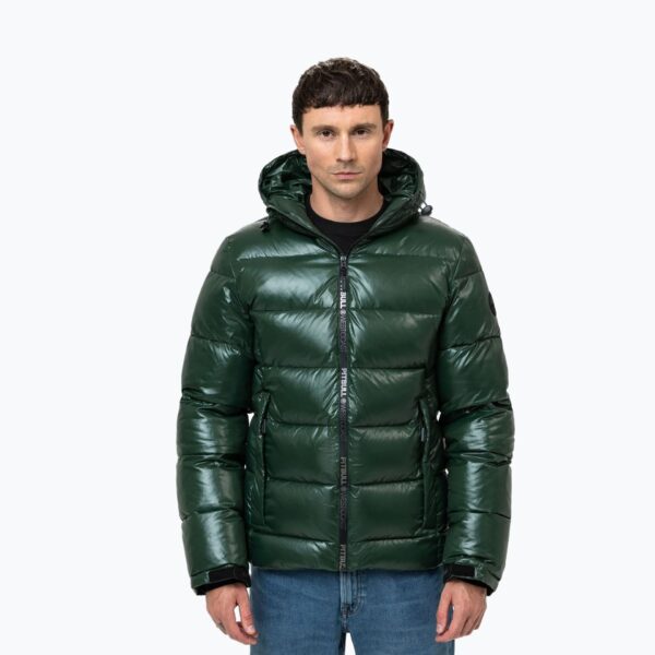 Куртка зимняя мужская Pepperwood Ribstop Padded Hooded black/green