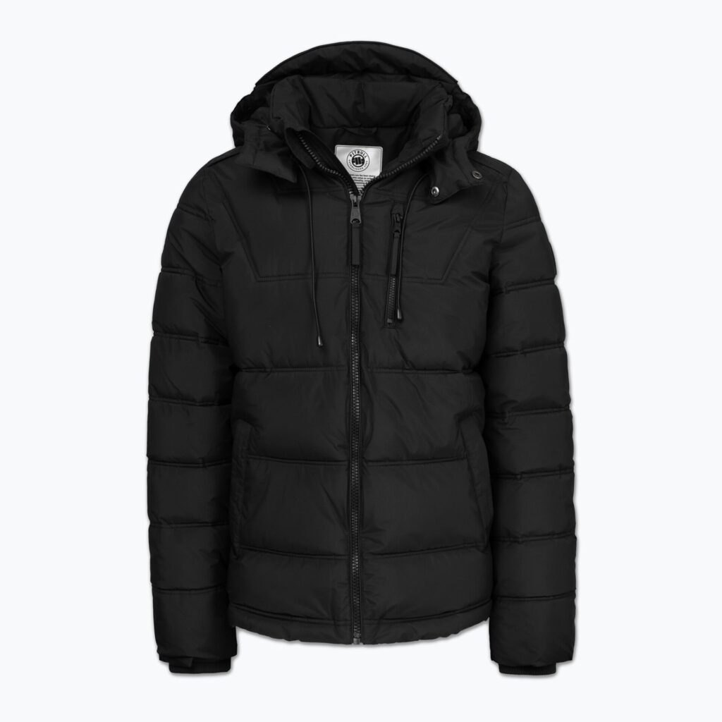 Куртка зимняя мужская Piedmont Quilted Hooded black
