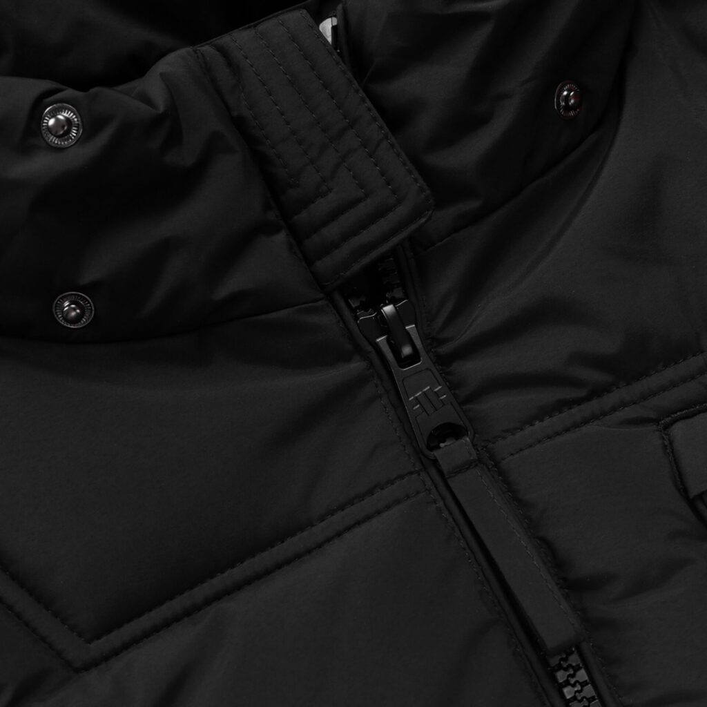 Куртка зимняя мужская Piedmont Quilted Hooded black
