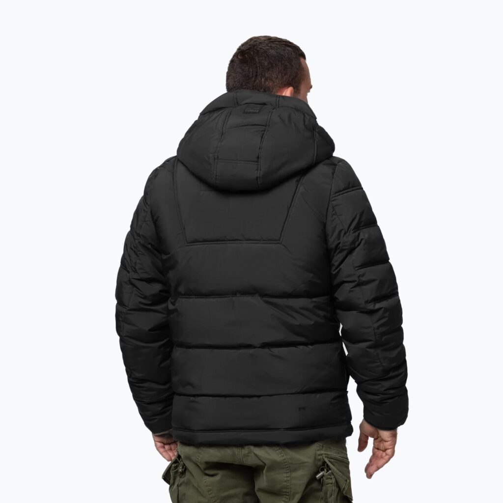 Куртка зимняя мужская Piedmont Quilted Hooded black