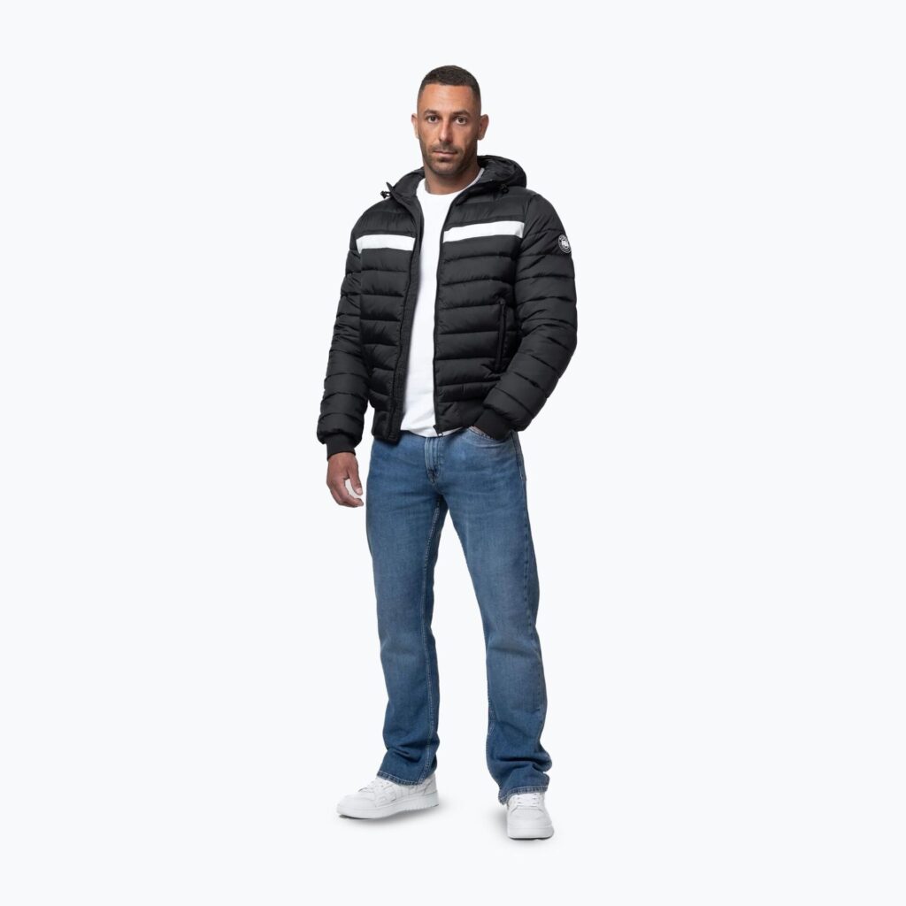 Куртка зимняя мужская Rubio Quilted Hooded black