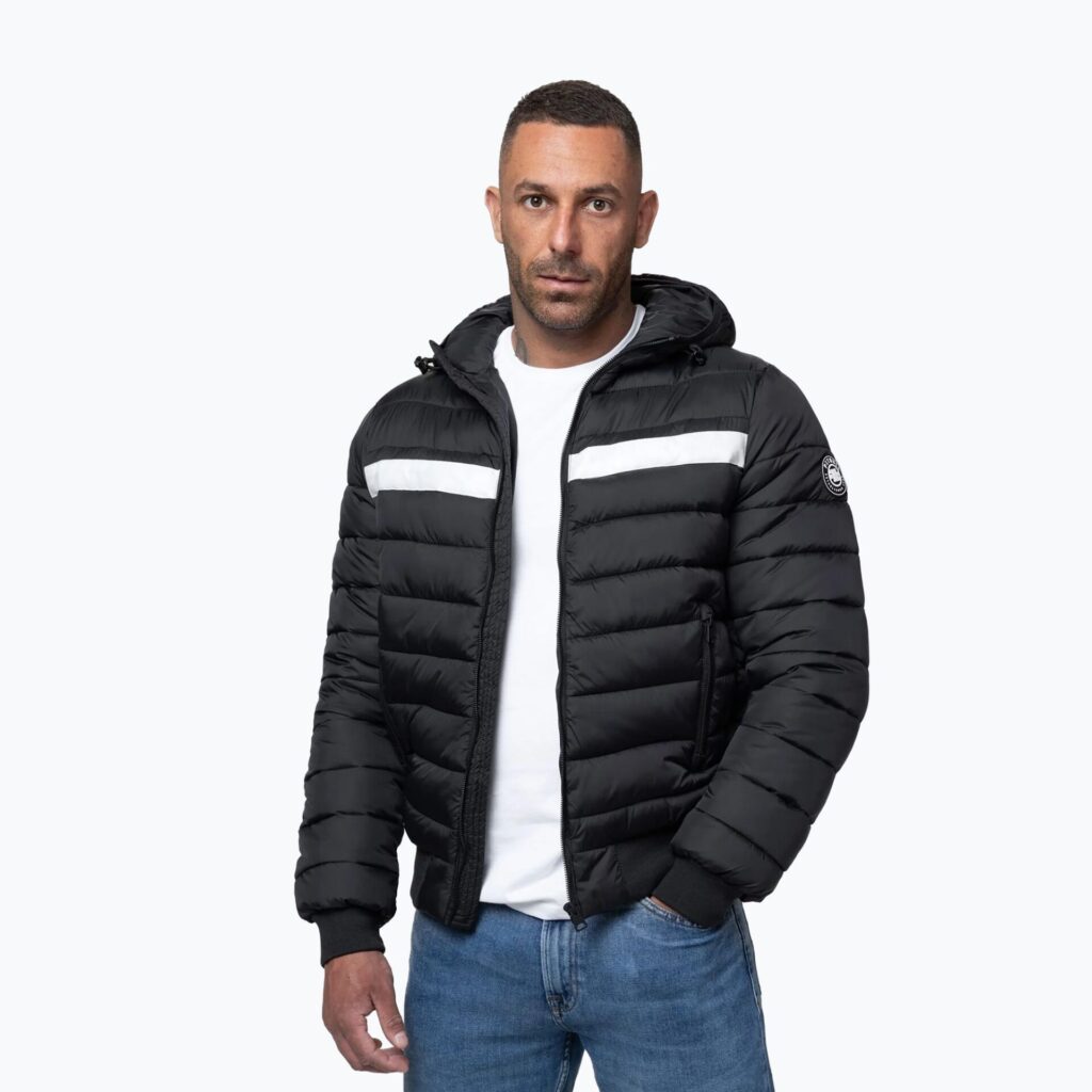 Куртка зимняя мужская Rubio Quilted Hooded black