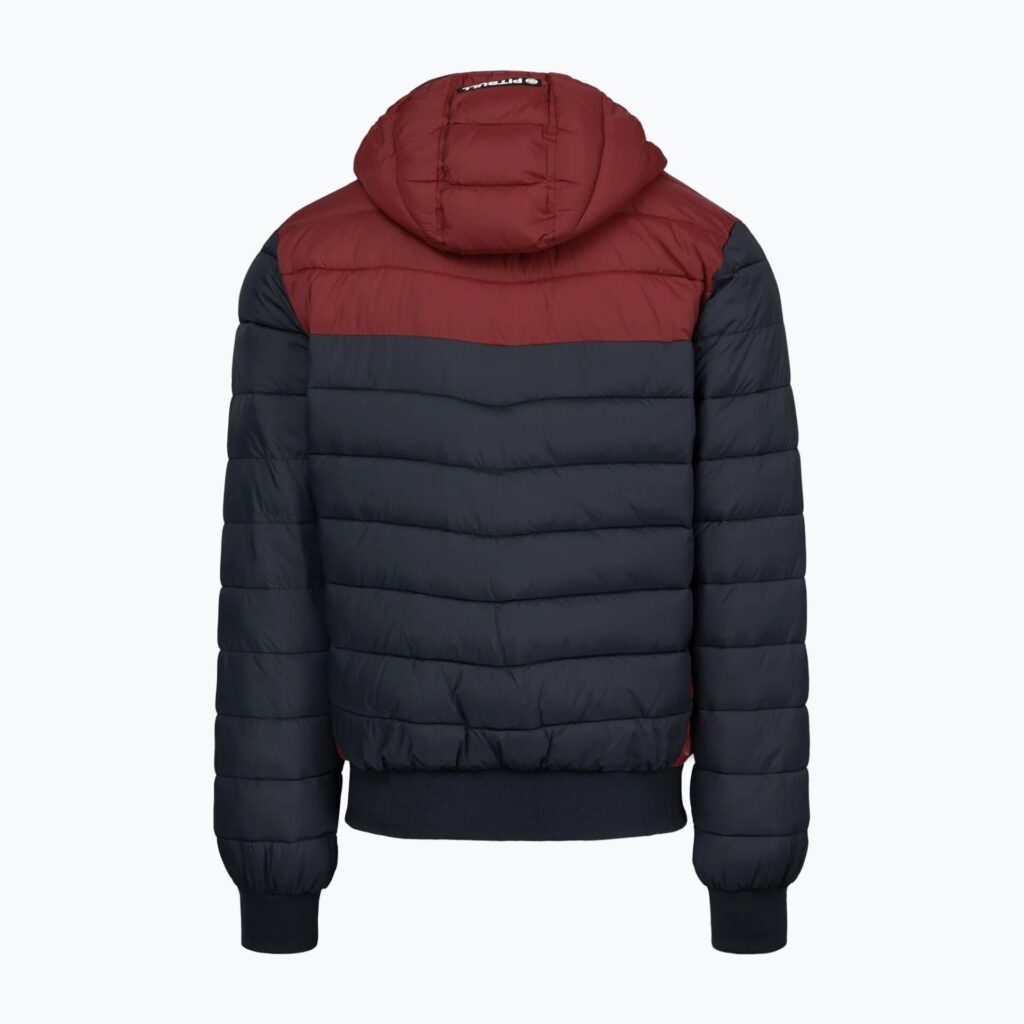 Куртка зимняя мужская Rubio Quilted Hooded dark navy/red