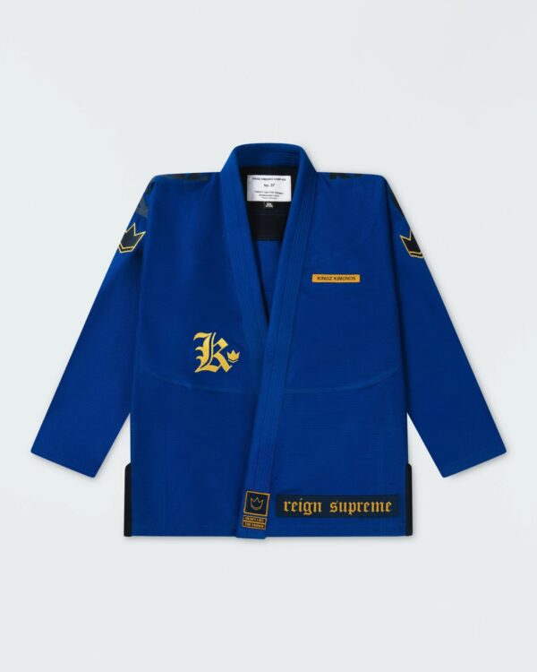 Кимоно Kingz Comp 450 V7 Jiu Jitsu - Blue
