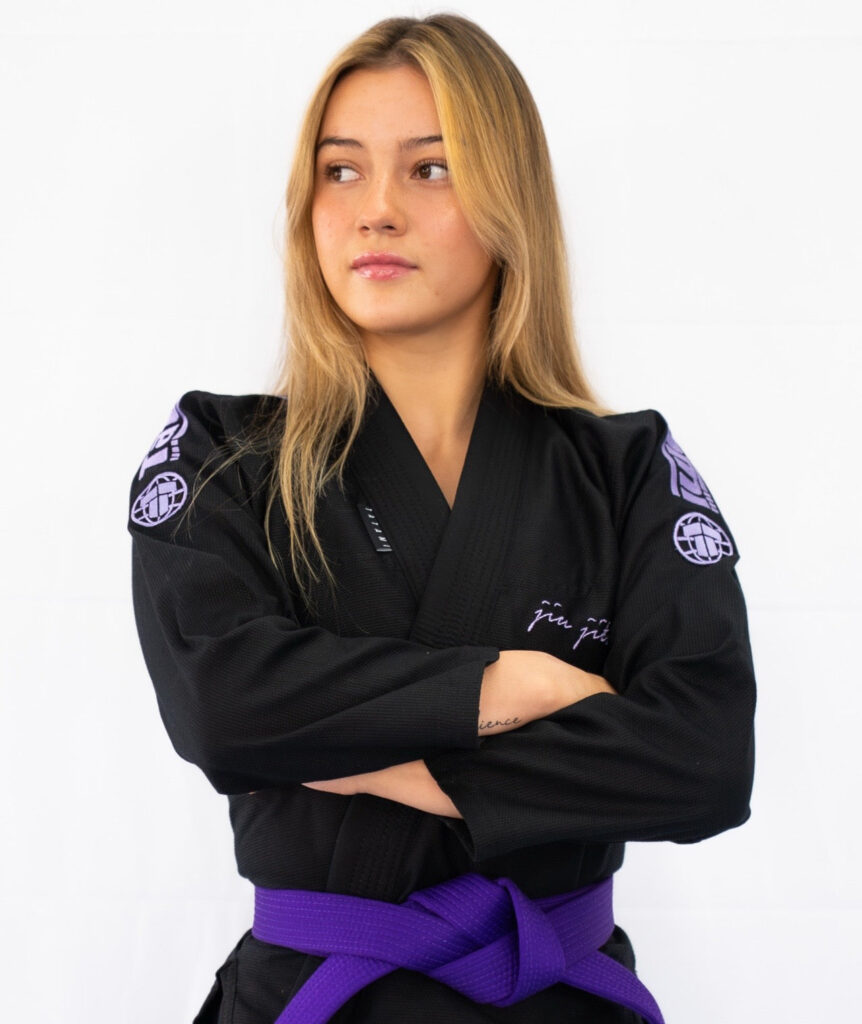 Женское Кимоно Ladies Elements Superlite - Purple & Black