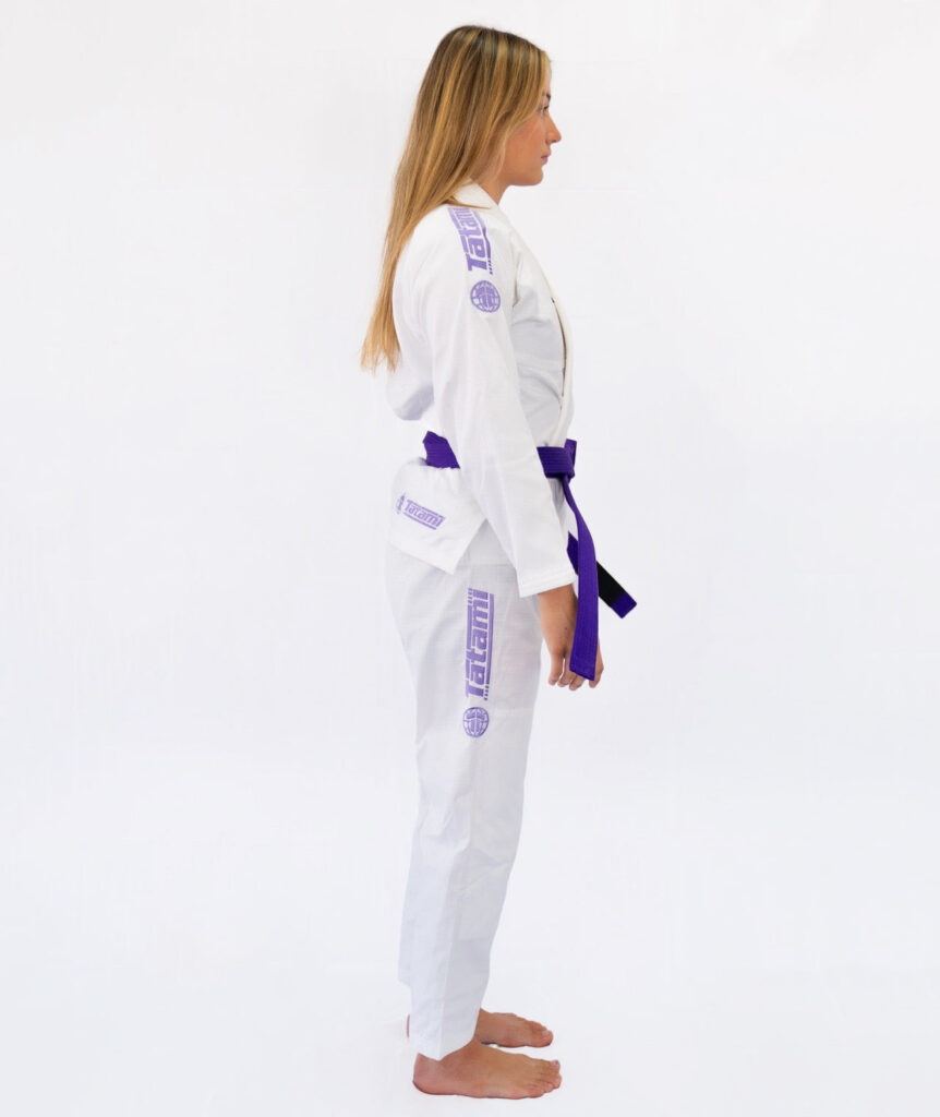 Женское Кимоно Ladies Elements Superlite - Purple & White