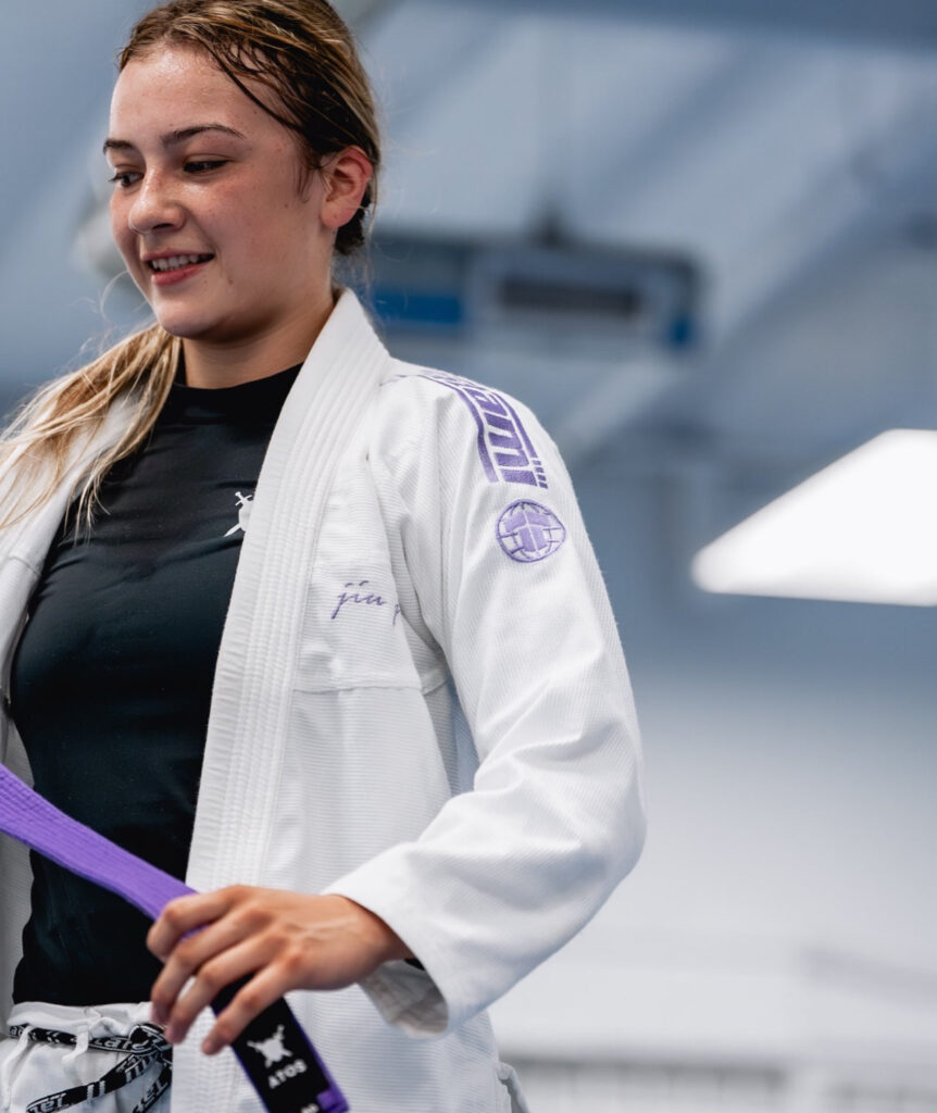 Женское Кимоно Ladies Elements Superlite - Purple & White