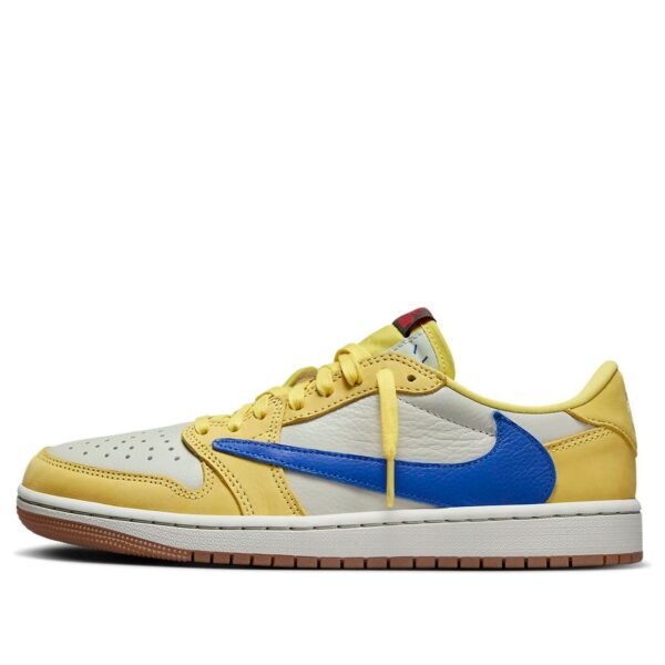 Кроссовки (WMNS) Air Jordan 1 Retro Low OG SP x Travis Scott 'Canary' DZ4137-700