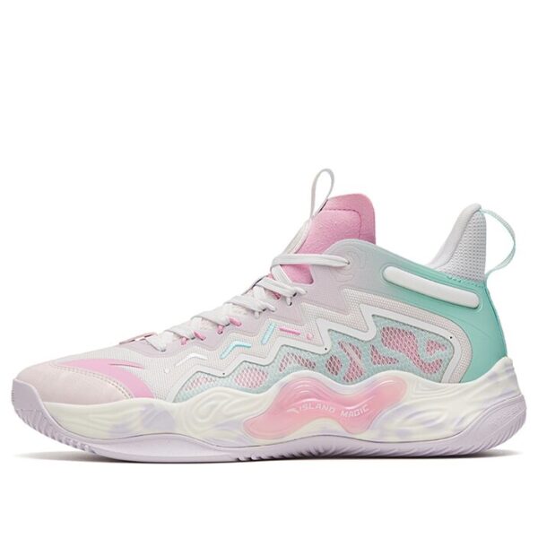 Кроссовки ANTA Magic Cement Bubble Outfield Basketball 'White Pink' 912321610S-3