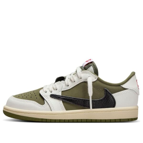 Кроссовки (PS) Air Jordan 1 Retro Low OG SP x Travis Scott 'Medium Olive' DO5442-200