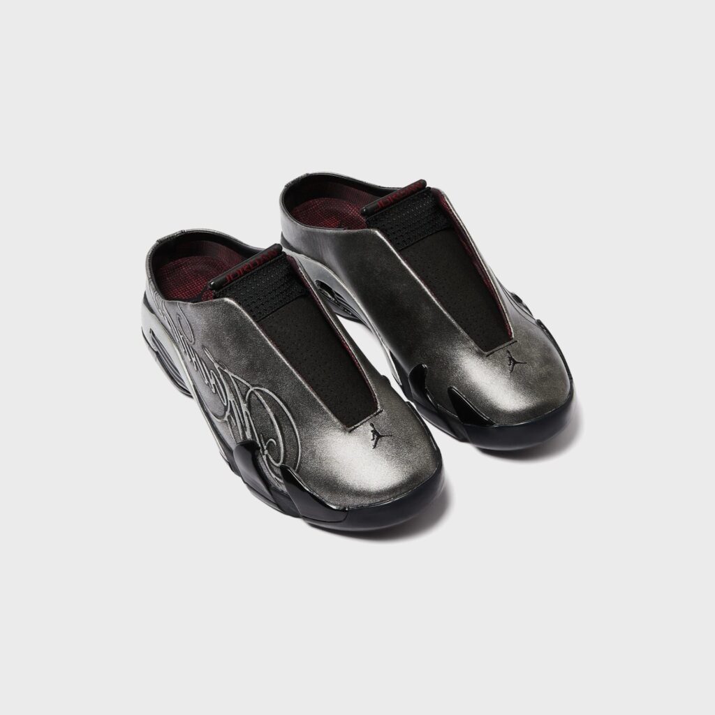 Кроссовки Jordan x Mowalola Air Jordan 14 Retro Mule - Black / Burnt Red