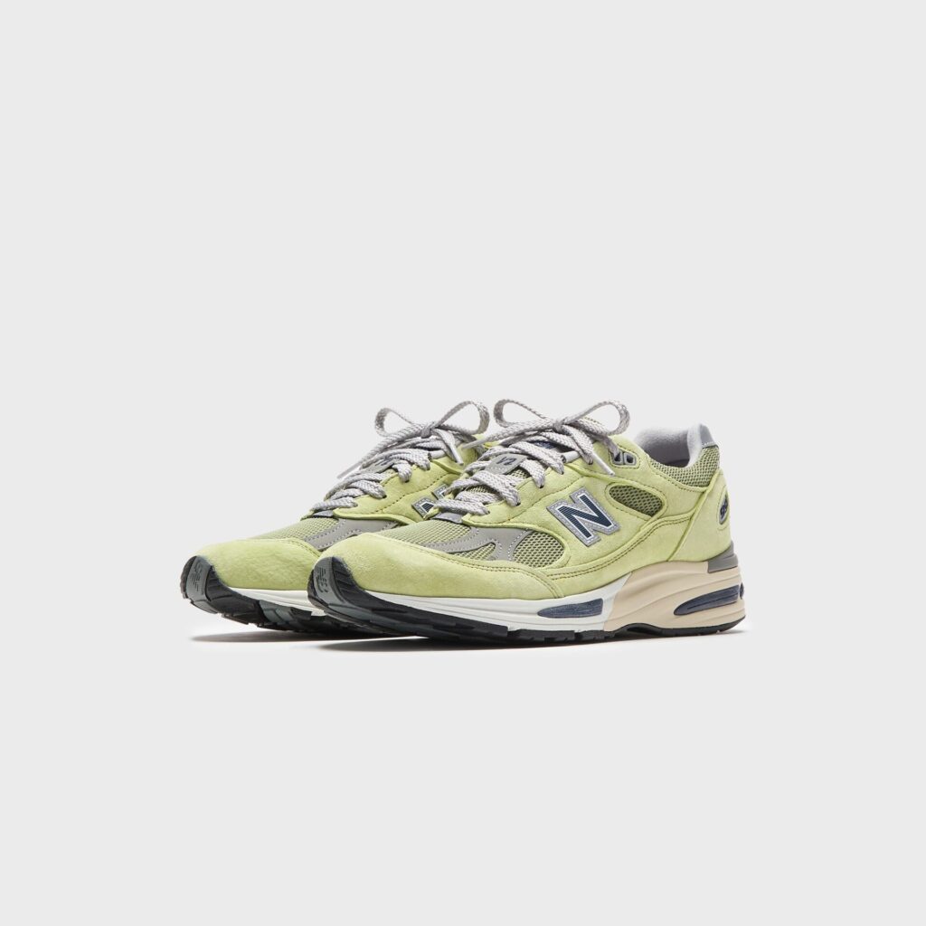 Кроссовки New Balance Made in UK 991v2 - Green Banana / Moss