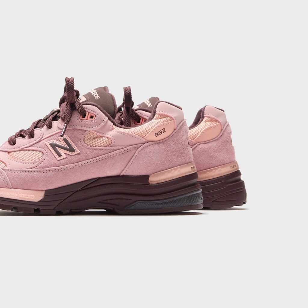 Кроссовки New Balance Made in USA 992 - Pink Chalk / Pink Lemonade / Cherry Leather