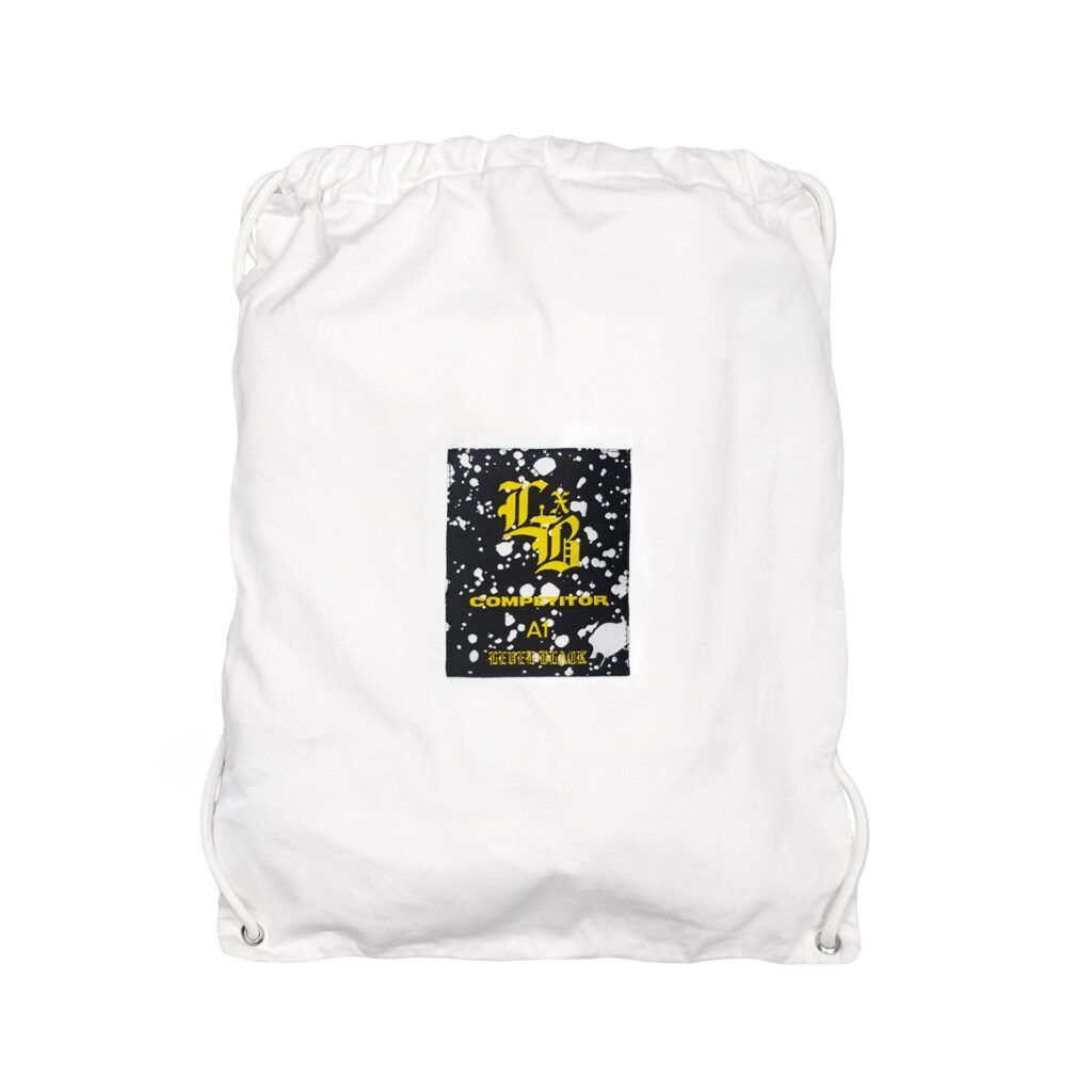 Level x Black Кимоно Neon Splatter Competitor White