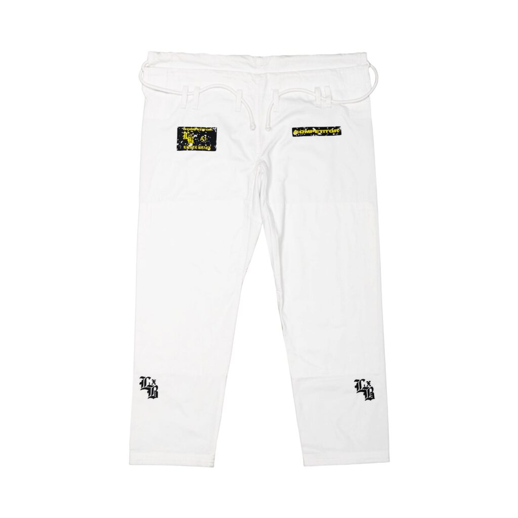 Level x Black Кимоно Neon Splatter Competitor White