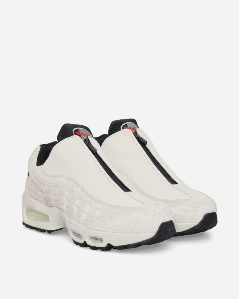 NIKE Кроссовки Air Max 95 Big Bubble Zip Phantom / Light Crimson