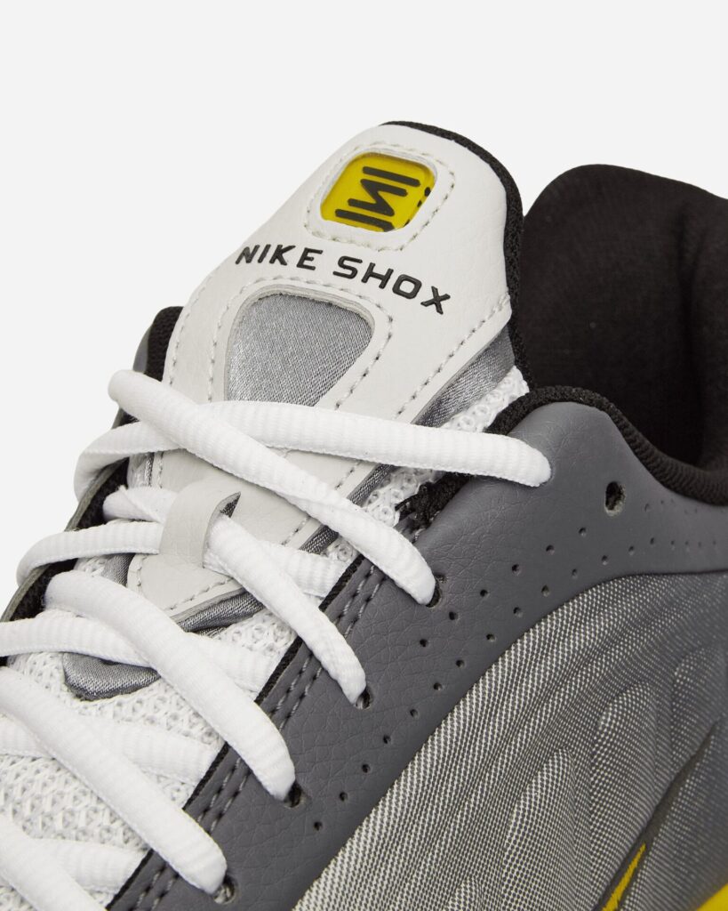 Nike Кроссовки Shox R4 SE Vast Grey / Bright Citron