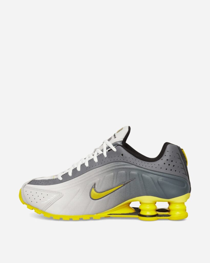 Nike Кроссовки Shox R4 SE Vast Grey / Bright Citron