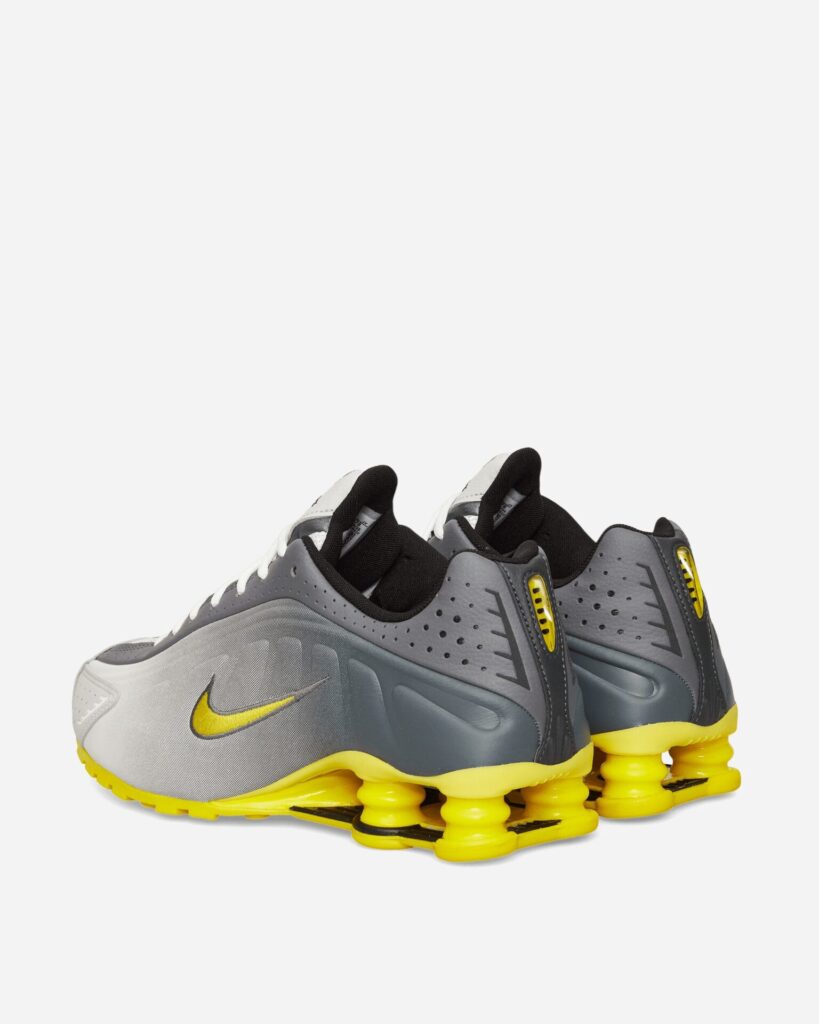 Nike Кроссовки Shox R4 SE Vast Grey / Bright Citron