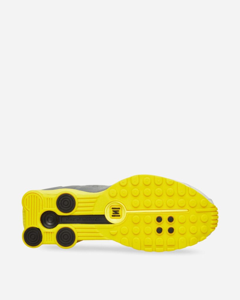 Nike Кроссовки Shox R4 SE Vast Grey / Bright Citron