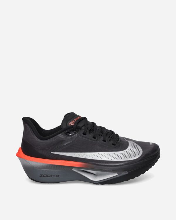 NIKE Кроссовки Zoom Fly 6 Black / Metallic Silver / Bright Crimson