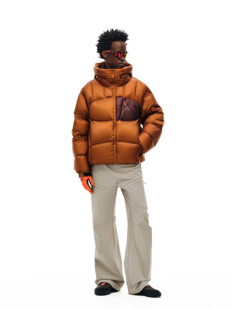 FPA Пуховик 800 Fill Power Contrast Hooded Down