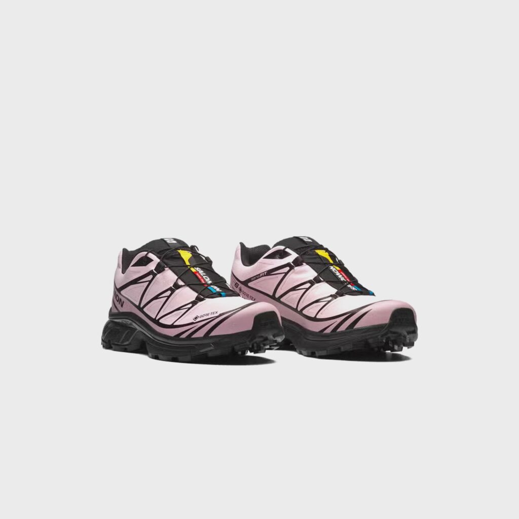 Кроссовки Salomon XT-6 GORE-TEX - Black / Icy Pink / Dawn Pink