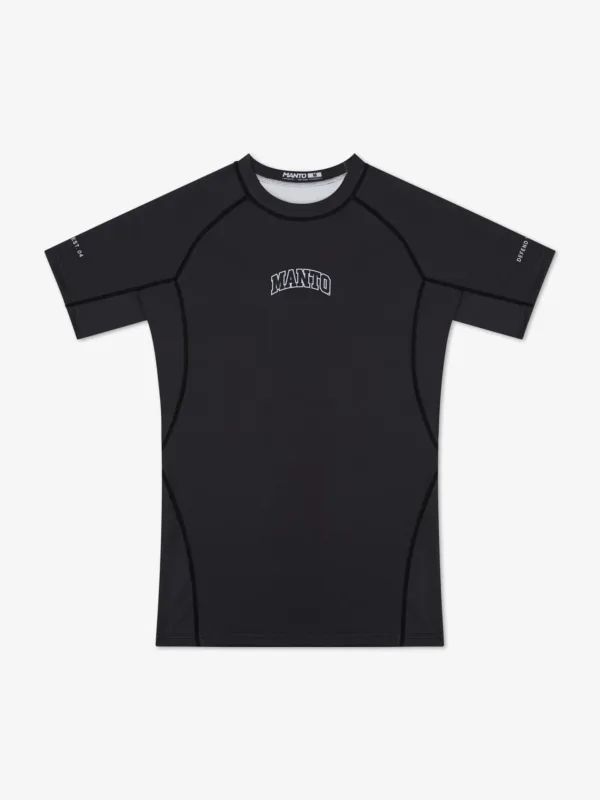Рашгард MANTO VARSITY чёрный