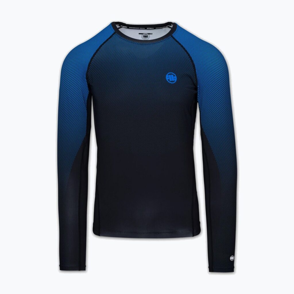 Рашгард Pitbull Belt Rashguard blue