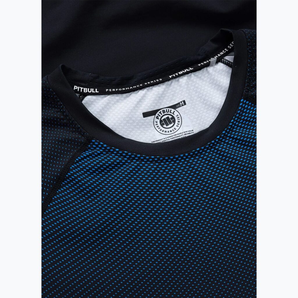 Рашгард Pitbull Belt Rashguard blue