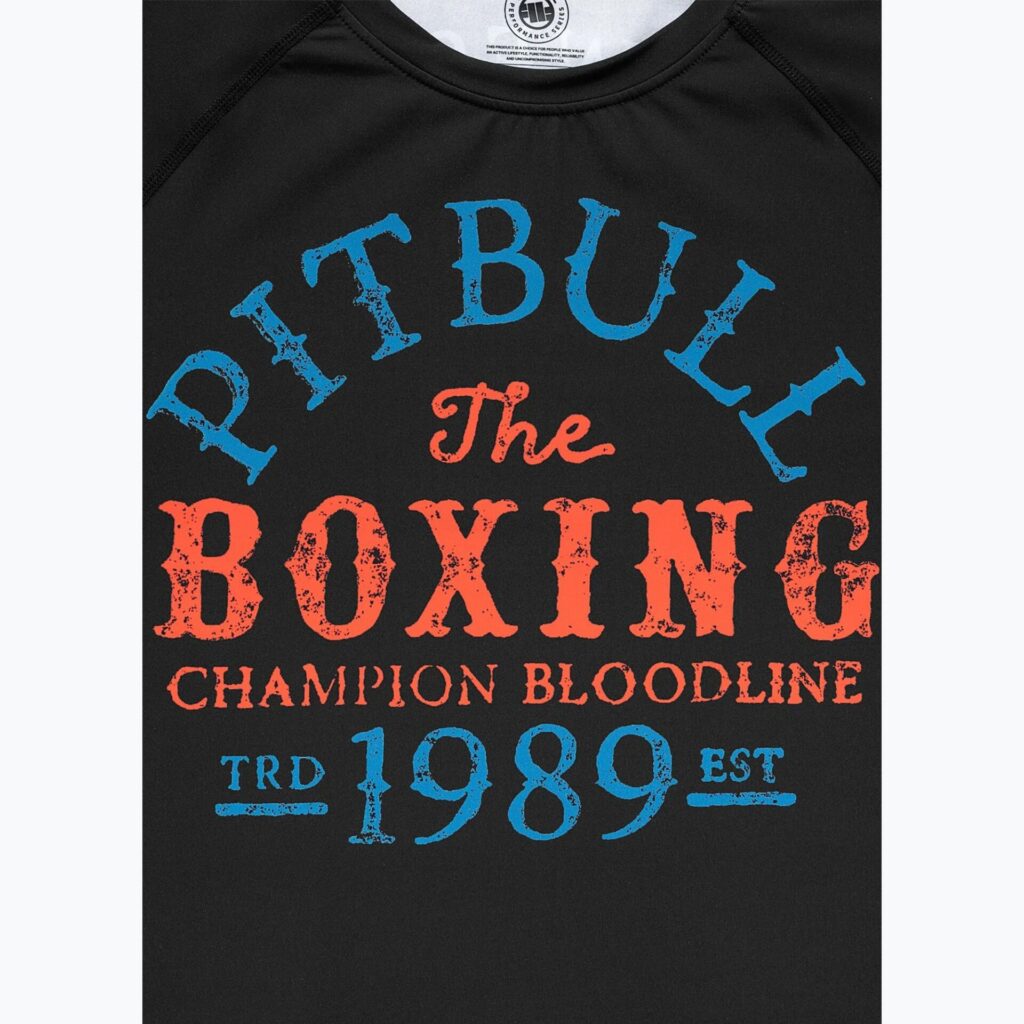 Рашгард Pitbull Champion Bloodline Rashguard black