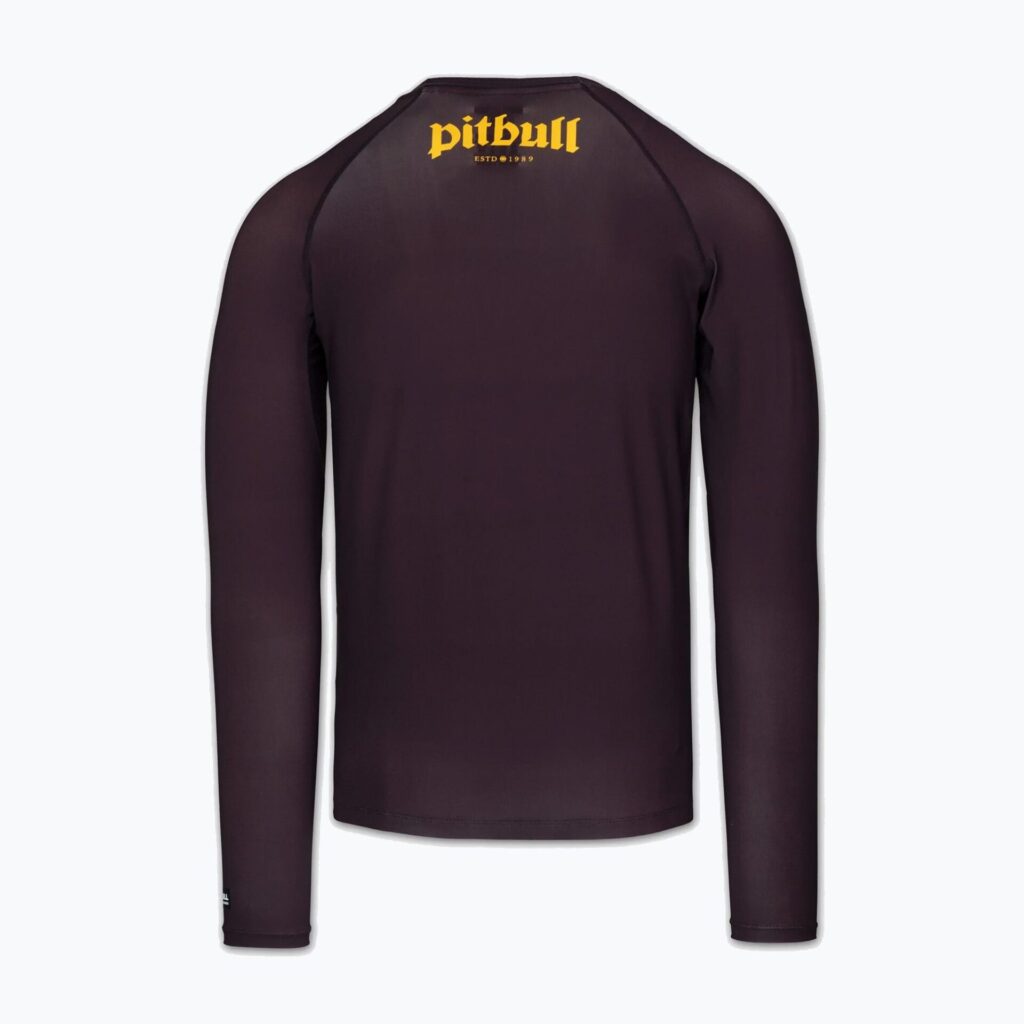 Рашгард Pitbull Rashguard Logo Palms brown