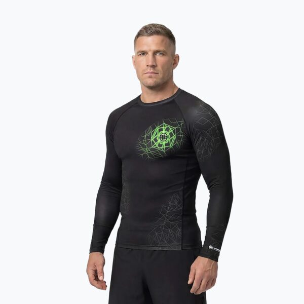 Рашгард Pitbull Ray Rashguard fluo green