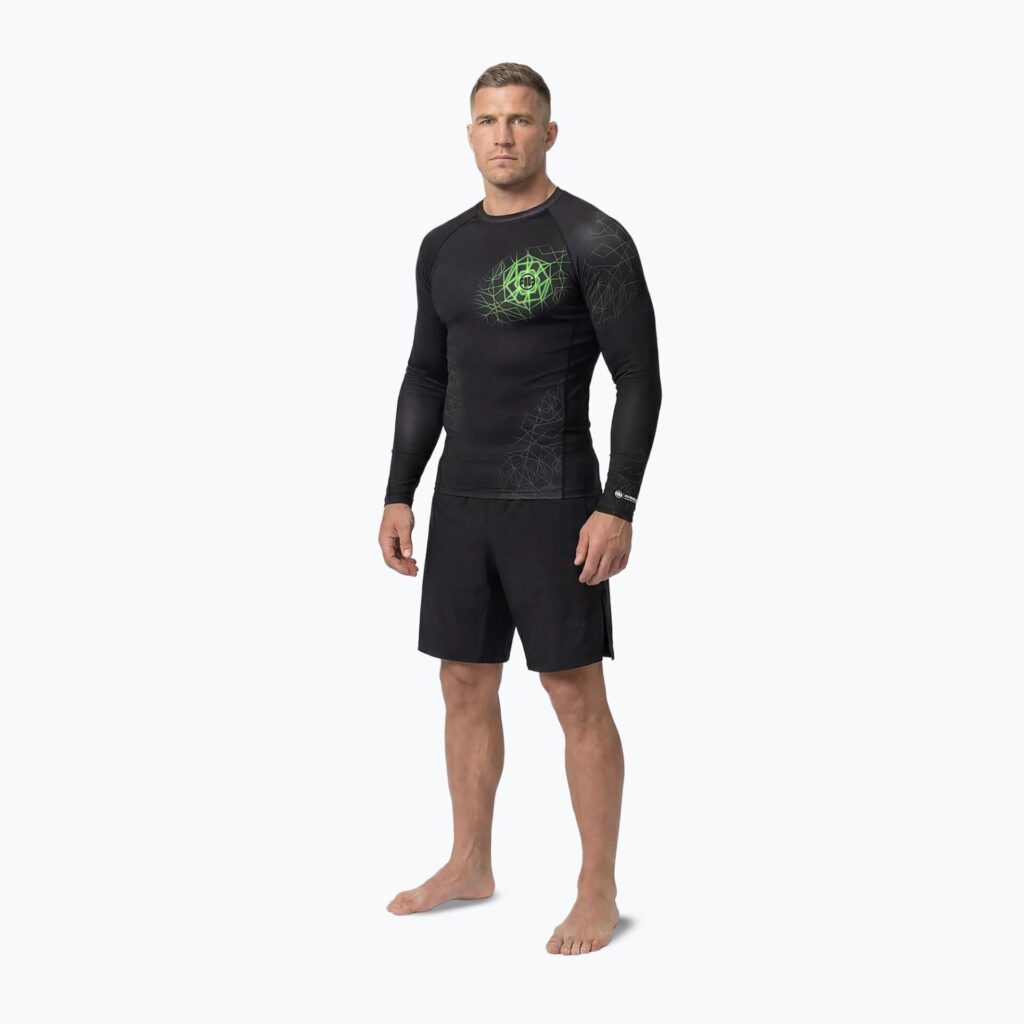 Рашгард Pitbull Ray Rashguard fluo green