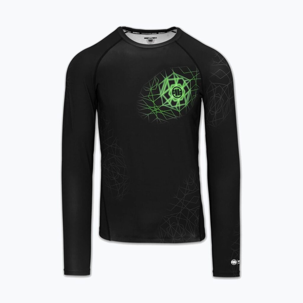 Рашгард Pitbull Ray Rashguard fluo green