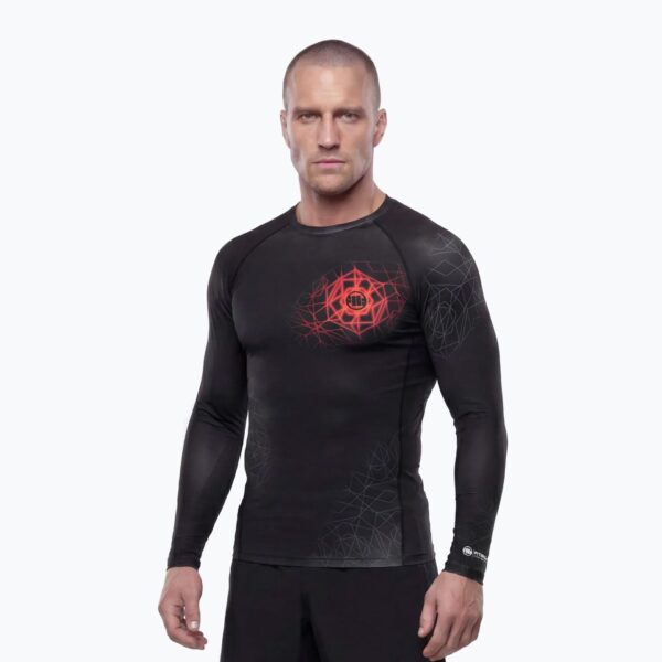 Рашгард Pitbull Ray Rashguard fluo/red