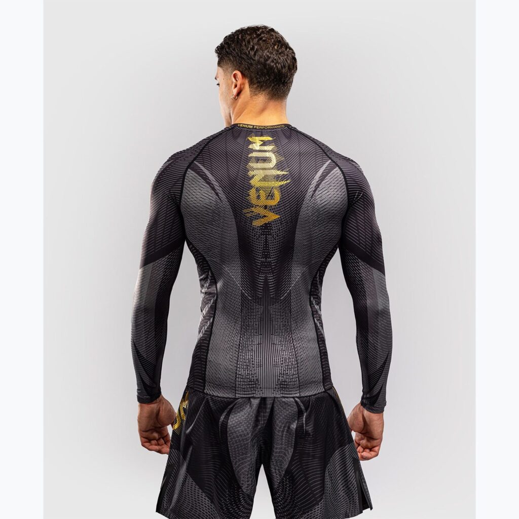 Рашгард Venum Galactic 3.0 LS black/gold