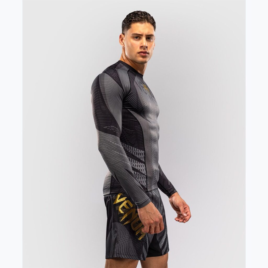 Рашгард Venum Galactic 3.0 LS black/gold