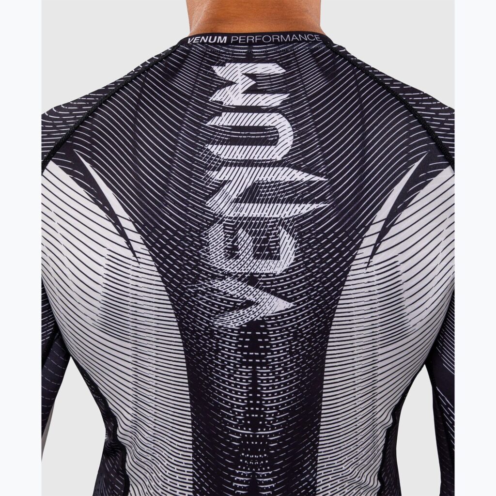 Рашгард Venum Galactic 3.0 off white/black